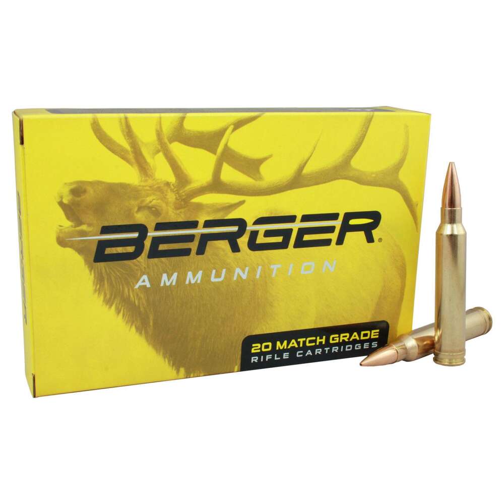 Ammunition Berger Bullets Ready Series 6mmCreedmoor 6mm Creedmoor 95gr Classic Hunter Match Grade Ammunition 20 Rounds • Model: Ready Series